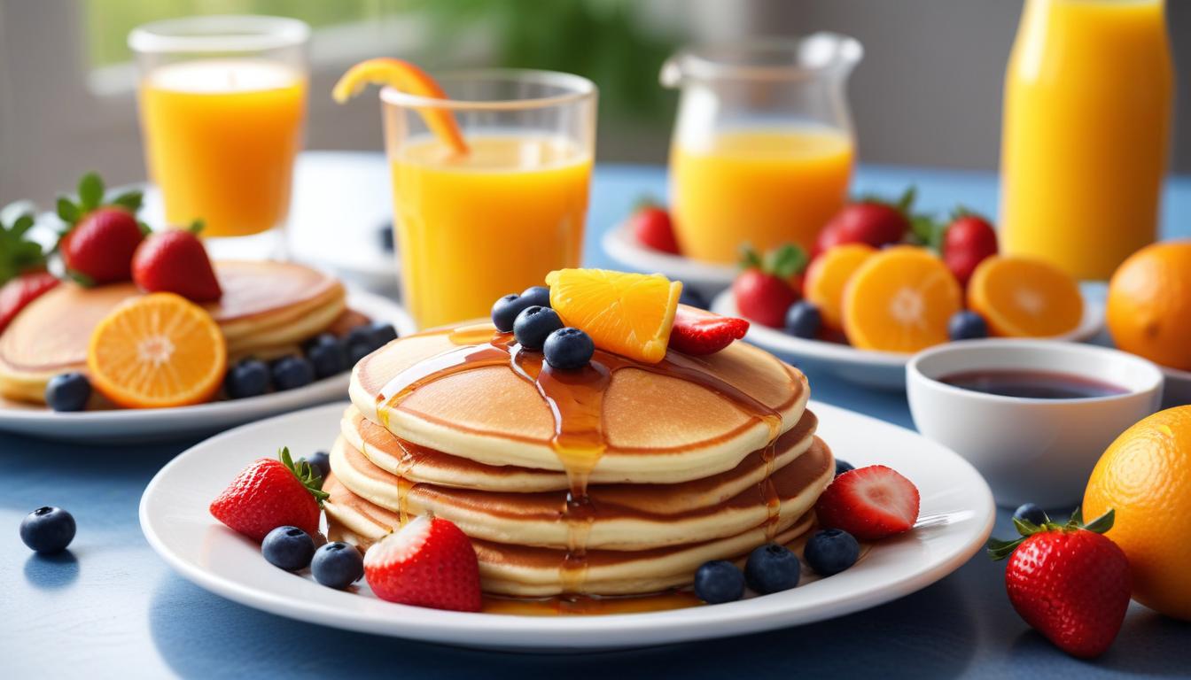 Güneşli Güne Giriş: Portakal Sulu Pancake Tarifi