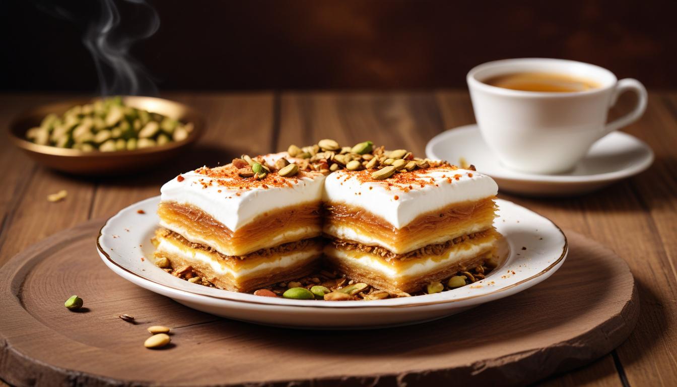 Crispy and Creamy Kaymaklı Kadayıf Delight