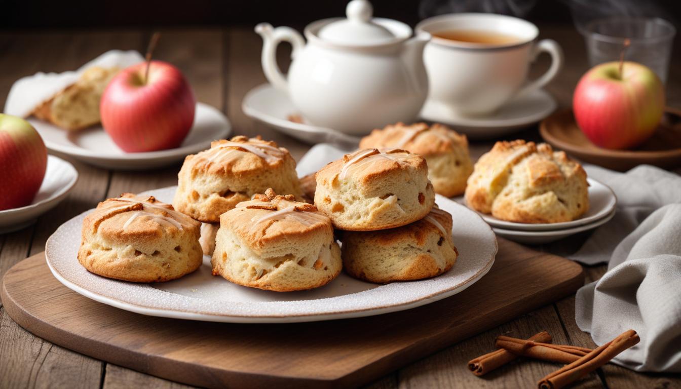 Çay Sofralarının Vazgeçilmezi: Elmalı Tarçınlı Scones