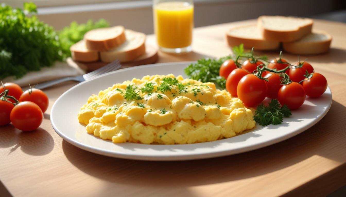Kahvaltının Starı: Çırpılmış Yumurta ve Ekmek