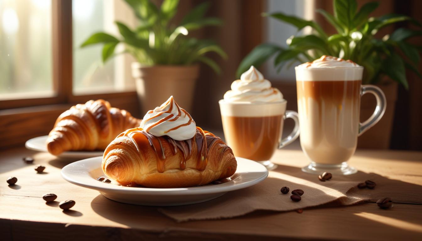 Karamelli Latte İle Tatlı Bir Sabah Başlangıcı