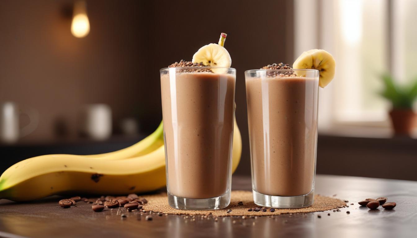 Vegan Kahveli Smoothie ile Enerjini Tazele!