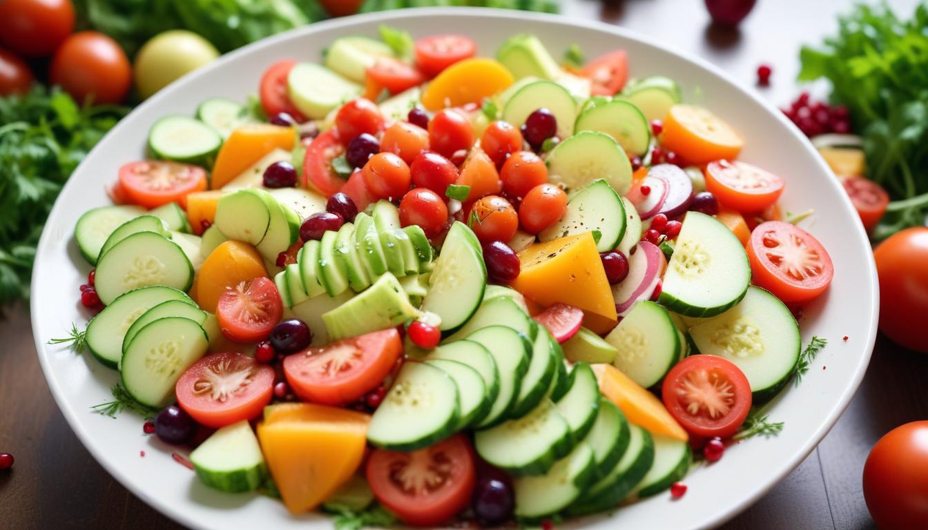 Meyve ve Sebze Salatası