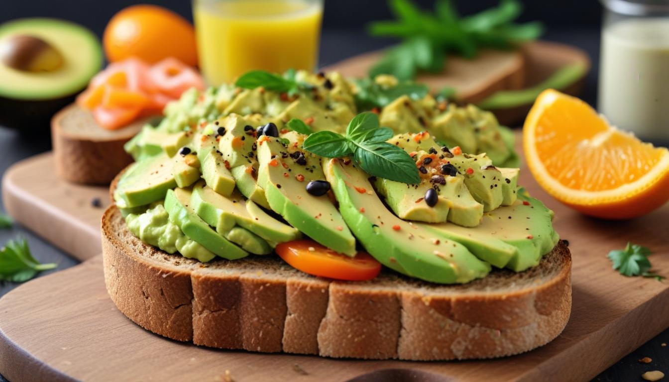 Vitamin Deposu Avokado Ezmeli Tost