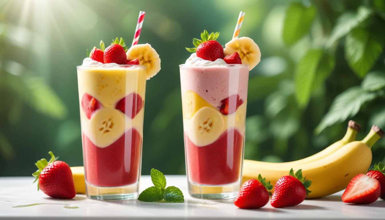 Buz Gibi Yaz Smoothiesi: Ferahlatıcı Lezzet