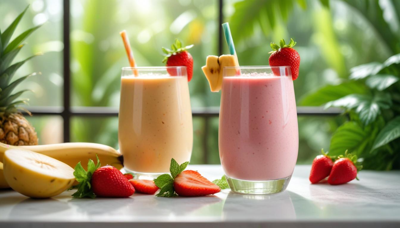 Hindistan Ceviz Sütlü Vegan Smoothie Tarifi