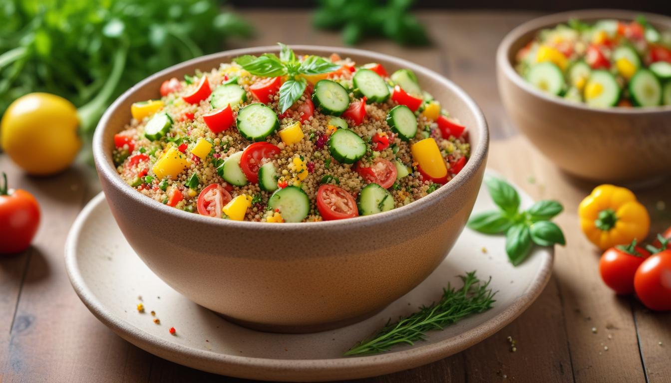 Sağlıklı ve Besleyici Quinoa Salatası