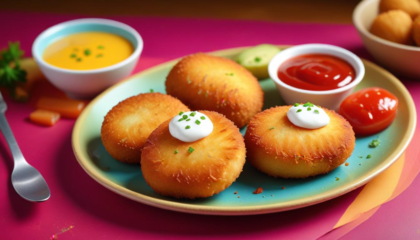 Lezzetli Ev Yapımı Patates Kroketleri
