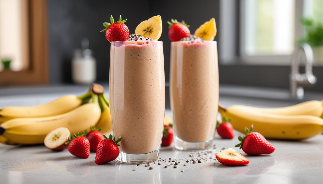 Renkli Meyveli Kahve Smoothie Tarifi