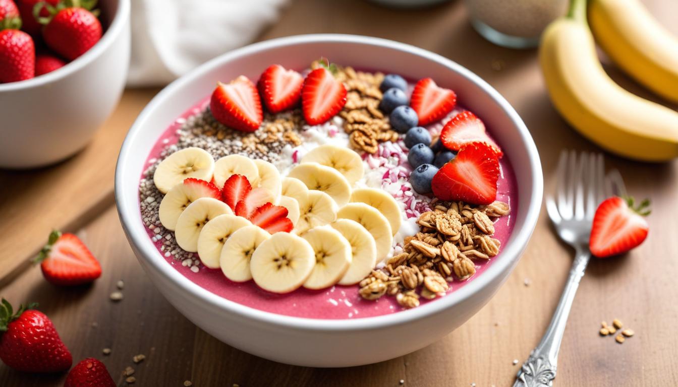 Enerji Dolu Vitamin Deposu Smoothie Bowl
